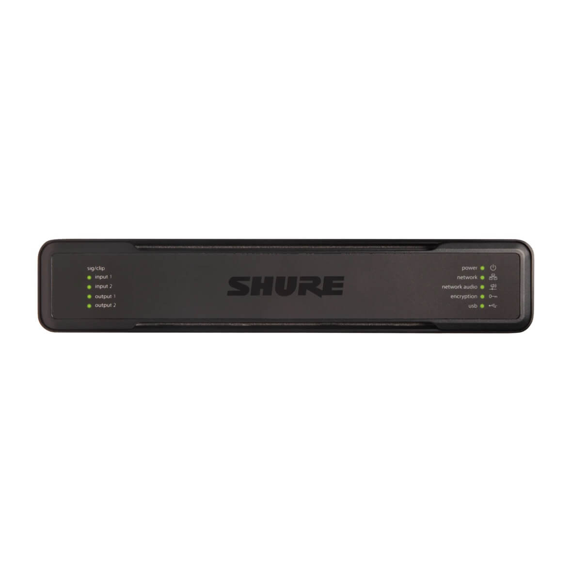 Shure IntelliMix P300 - Microflex Audio Conferencing Processor, front