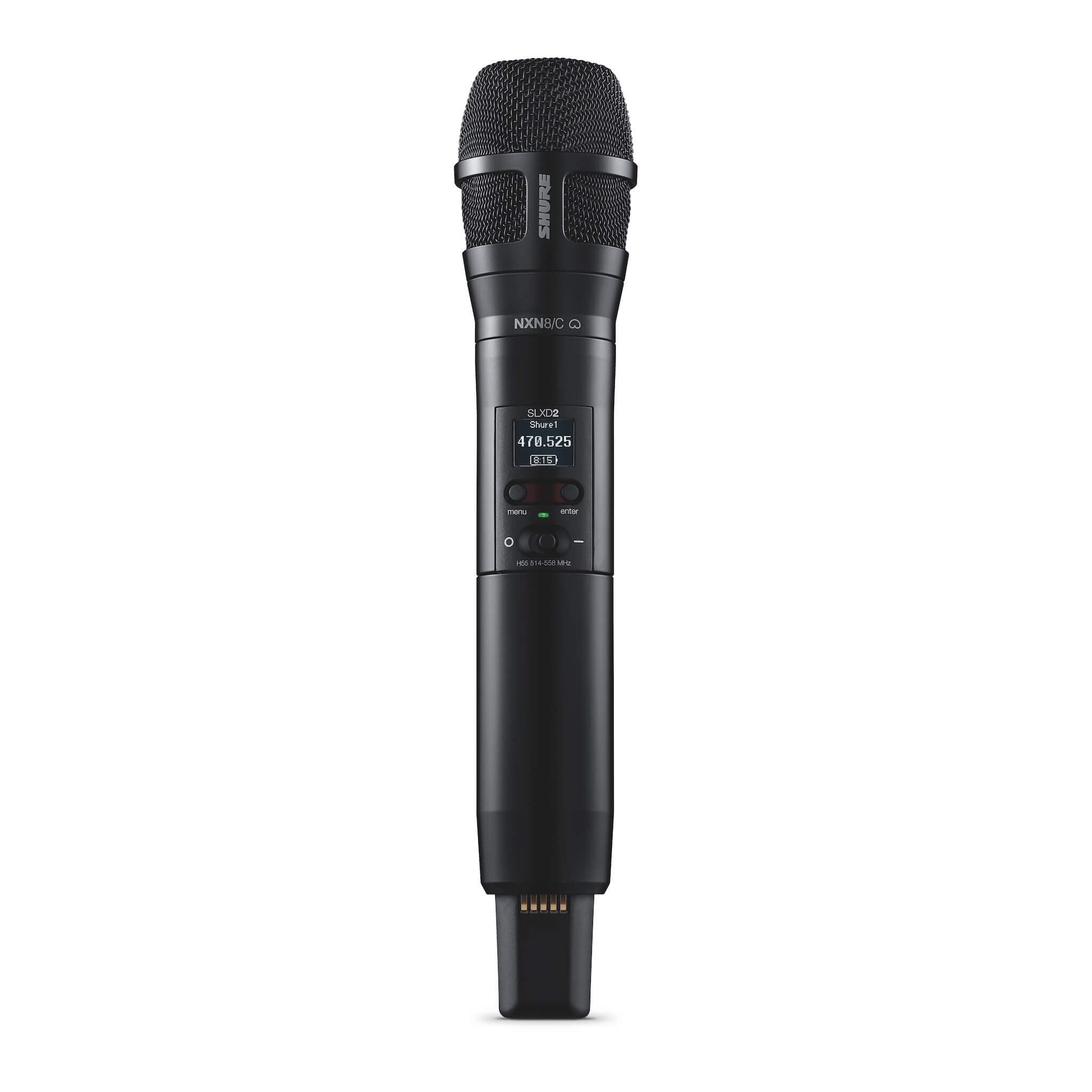 Shure SLXD2/N8CB - Handheld Transmitter with Nexadyne 8/C Mic Capsule