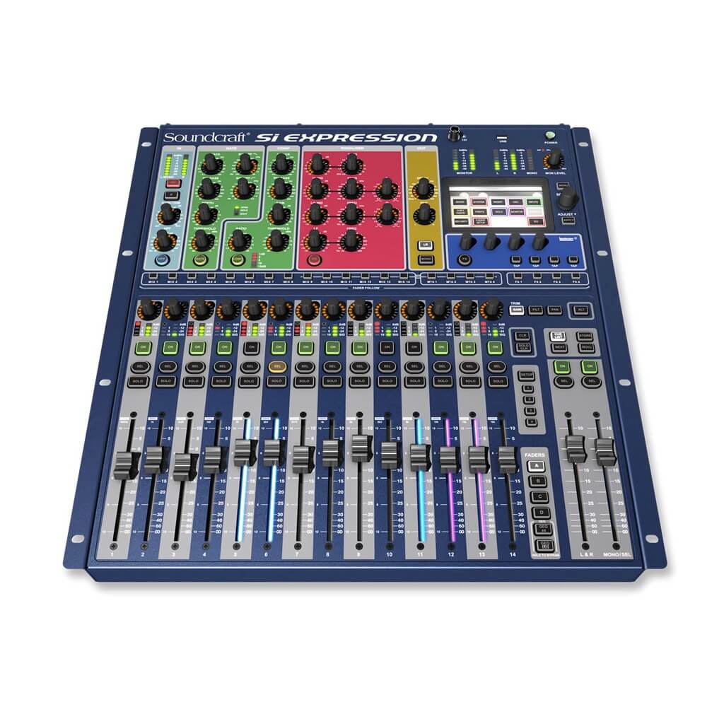 Soundcraft Si Expression 1 - 16-channel Digital Mixer, front
