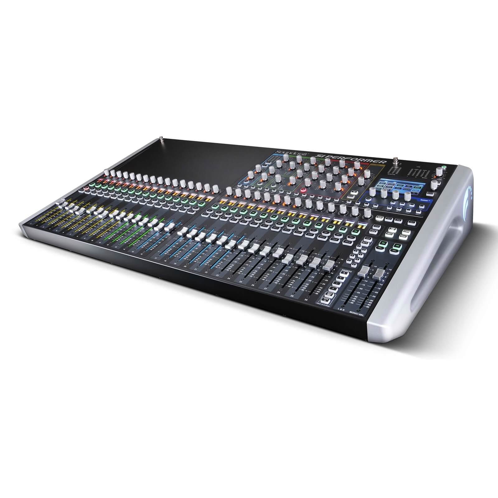 Soundcraft Si Performer 3 - 80-channel Digital Mixer with DMX Control, angle