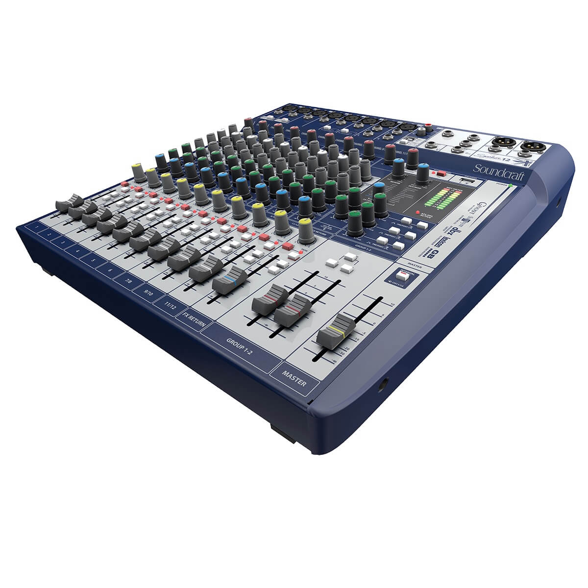Soundcraft Signature 12 - 12-channel Analog Mixer with Lexicon Effects