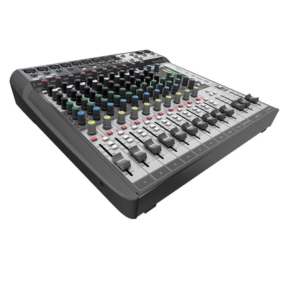 Soundcraft Signature 12MTK - 12-channel Analog Mixer with Lexicon Effects, left