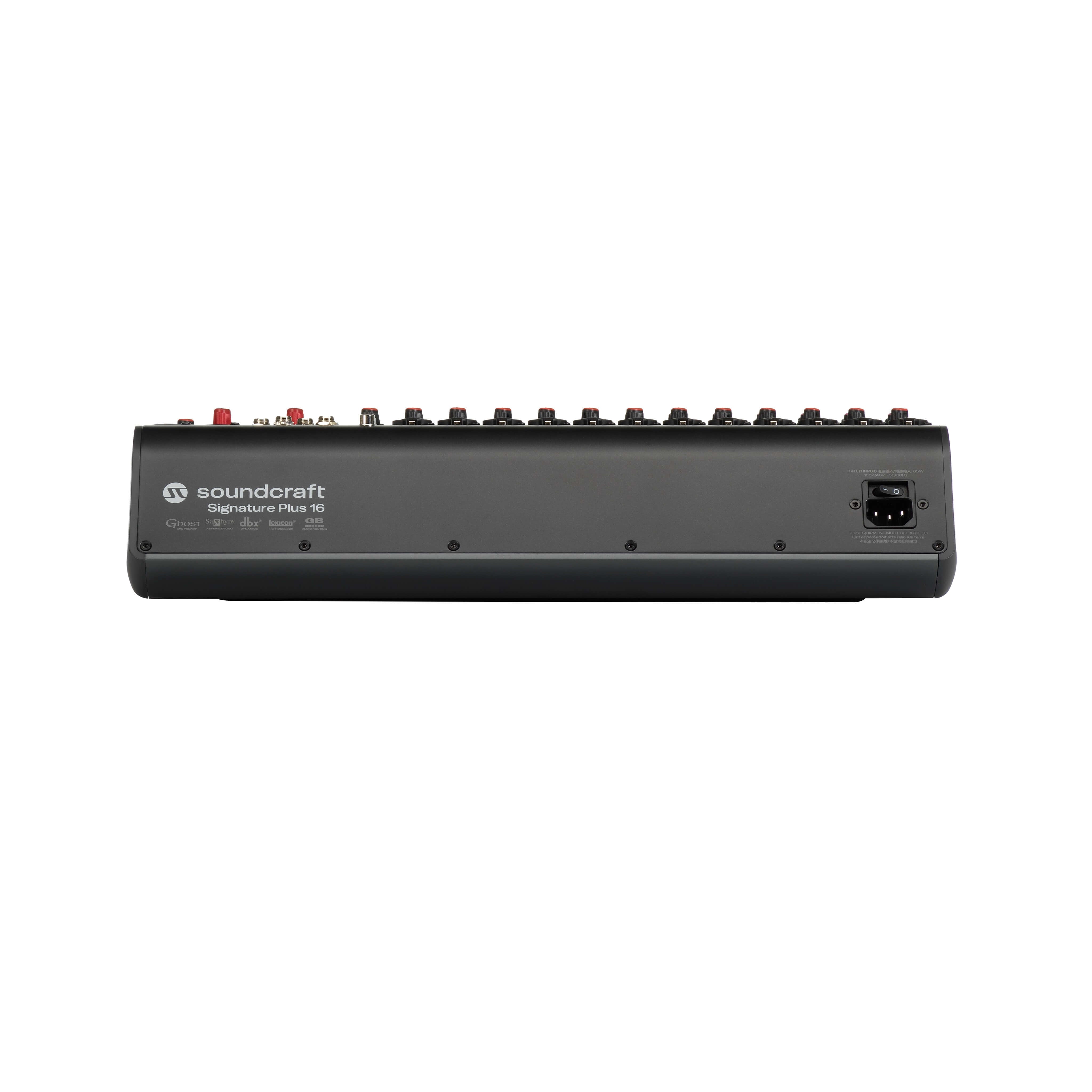 Soundcraft Signature Plus 16 - 16-Ch Analog Mixer with Lexicon FX