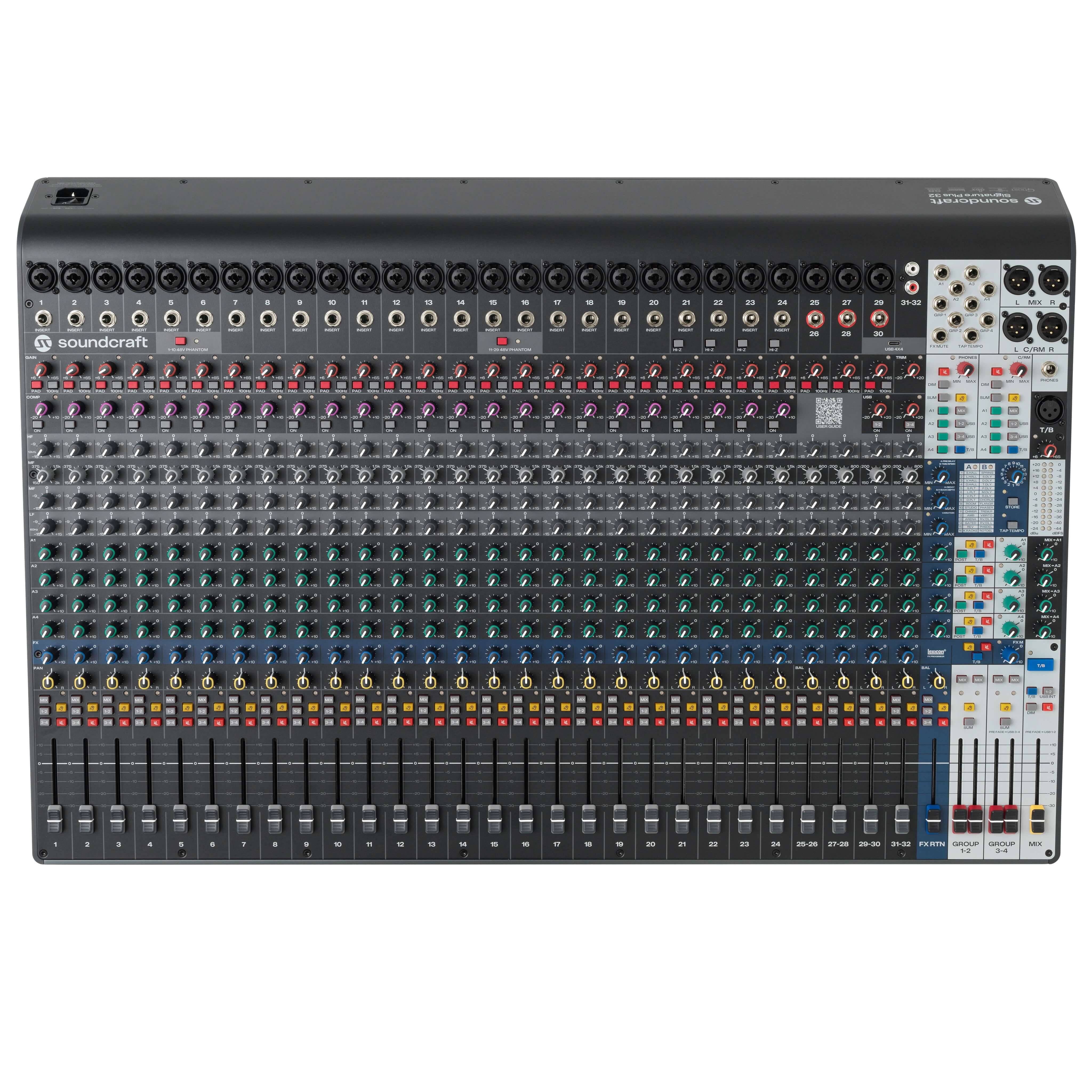 Soundcraft ミキサー Soundcraft Signature Plus 32 - 32-Ch Analog Mixer with Lexicon FX