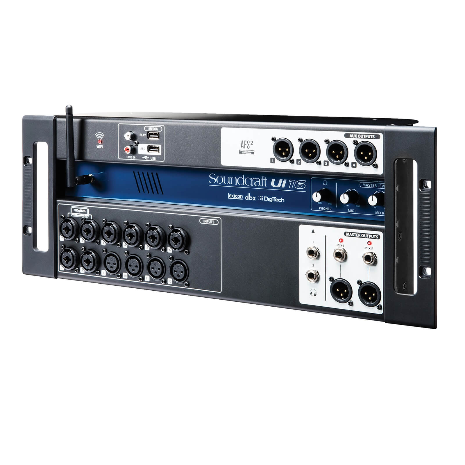 Soundcraft Ui-16 - 16-channel Digital Mixer with Wireless Control