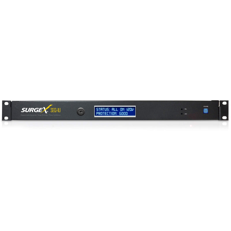 Surgex Kit SurgeX SEQ-1U - Sequencing Surge Eliminator and Power Conditioner, 1RU