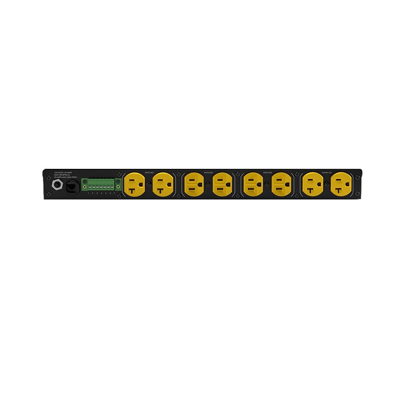 SurgeX SX1120-RT - 20A Rack-mount Surge Elimination with Remote Turn-On, rear
