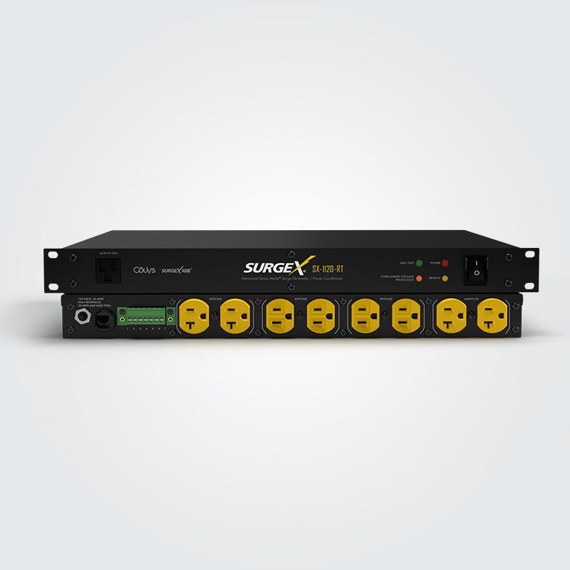 SurgeX SX1120-RT - 20A Rack-mount Surge Elimination with Remote Turn-on, stacked