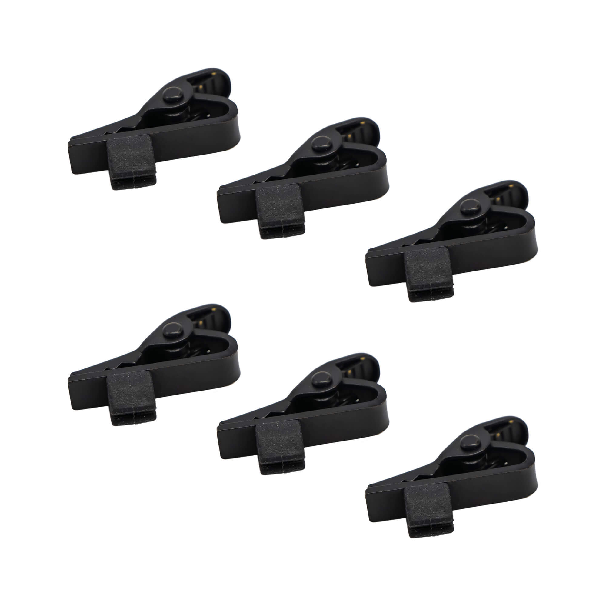 THOR SH-COLCLIP-BLK - 6-Pack of Replacement Cable Clips for Shadow SH20 Microphone