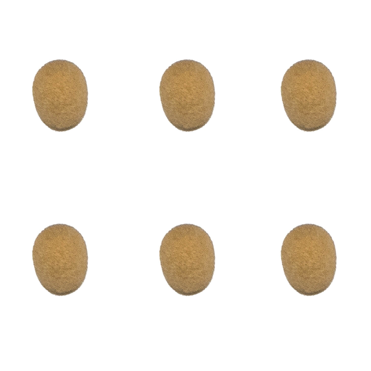 THOR SH-WSFM-T-0 - 6-pack of Replacement Windscreens, tan