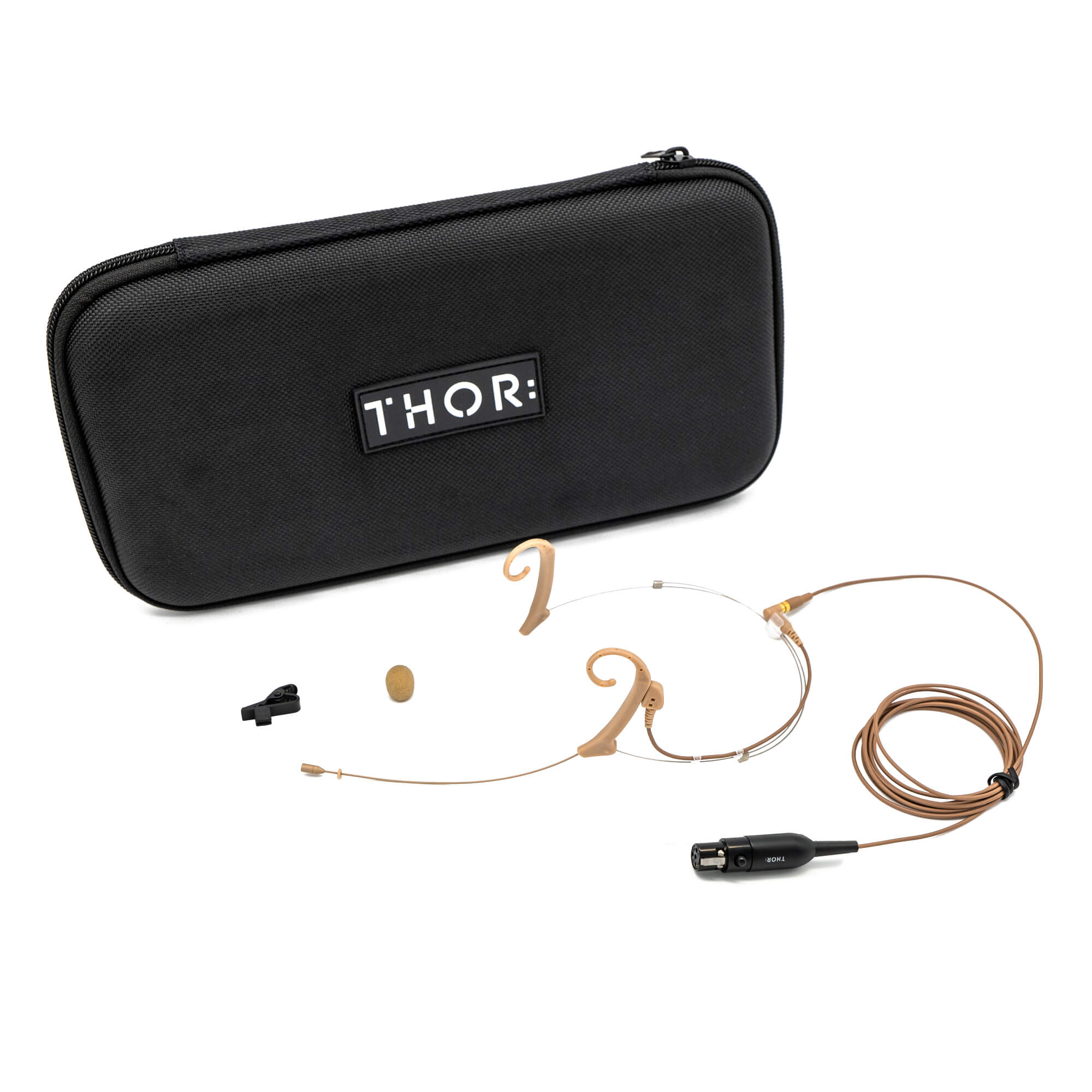 THOR Shadow SH20-T-TA4F Dual Ear Headworn Microphone Kit