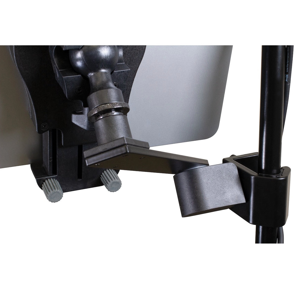 Ultimate Support UTH-100 - Universal Tablet Holder, ball head closeup