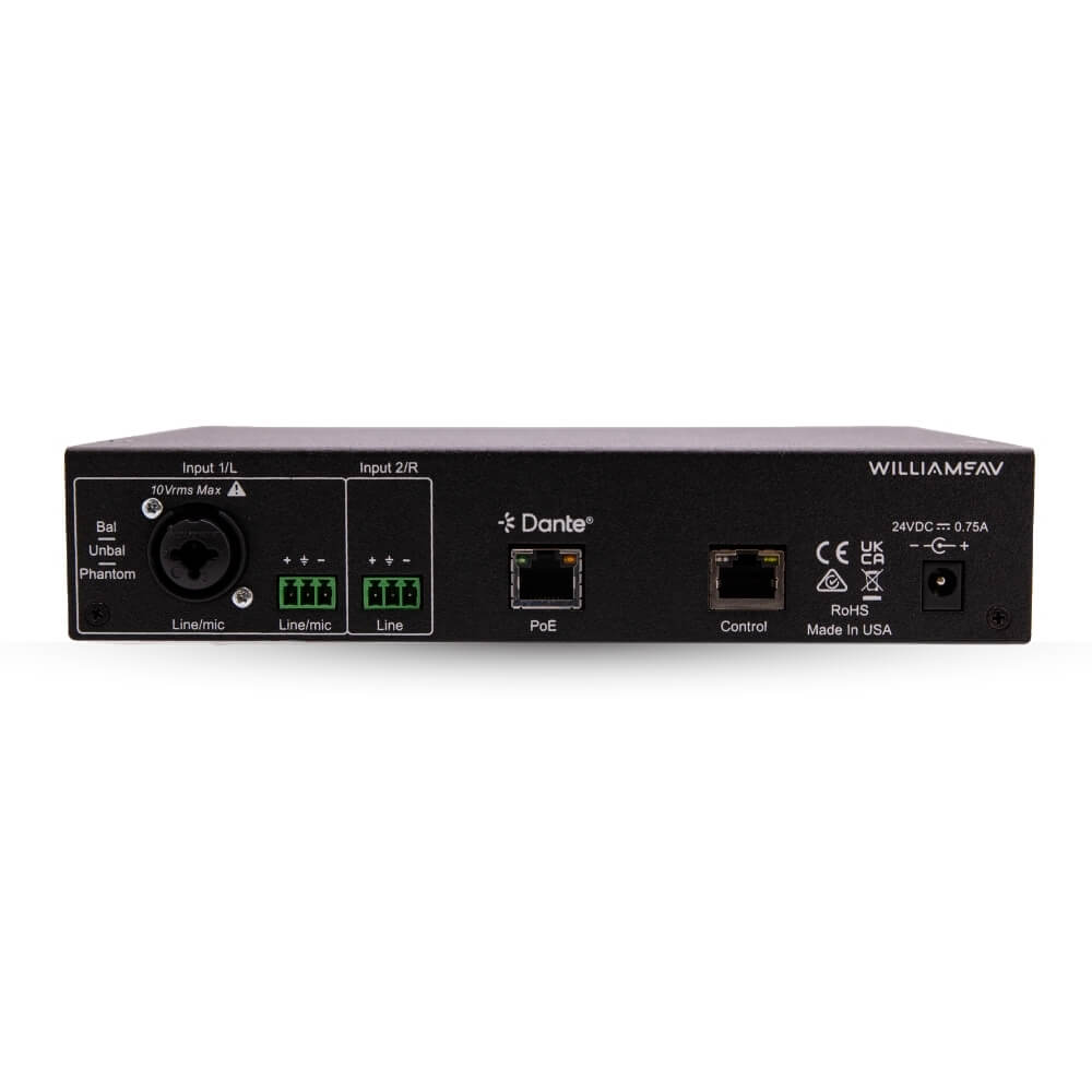 Williams AV BA C1 - Infinium Auracast Controller, rear