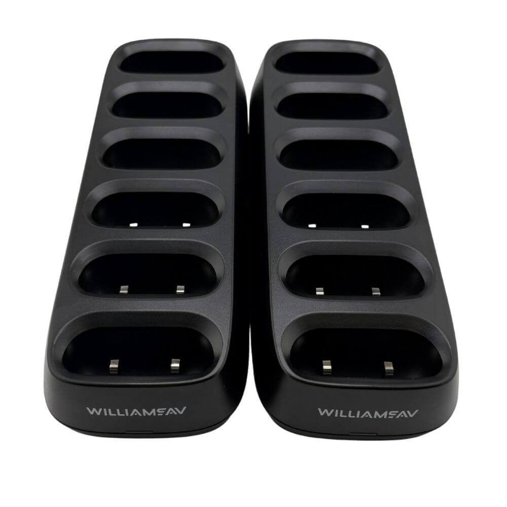 Williams AV CHG 005 - Infinium Auracast 12-Bay Charger, top
