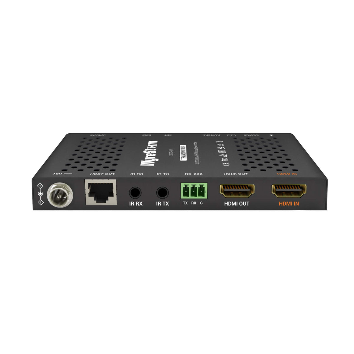 WyreStorm EX-70-H2L - 4K HDMI HDBaseT Extender Set, transmitter rear