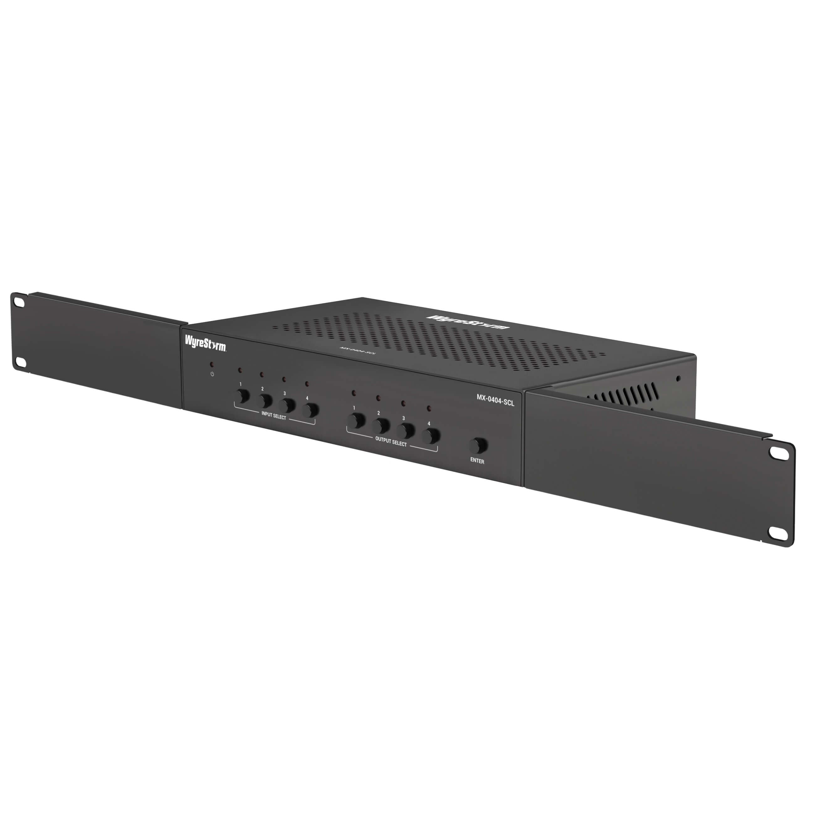 WyreStorm MX-0404-SCL - 4K60 4×4 HDMI Seamless Matrix Switcher, rack mount