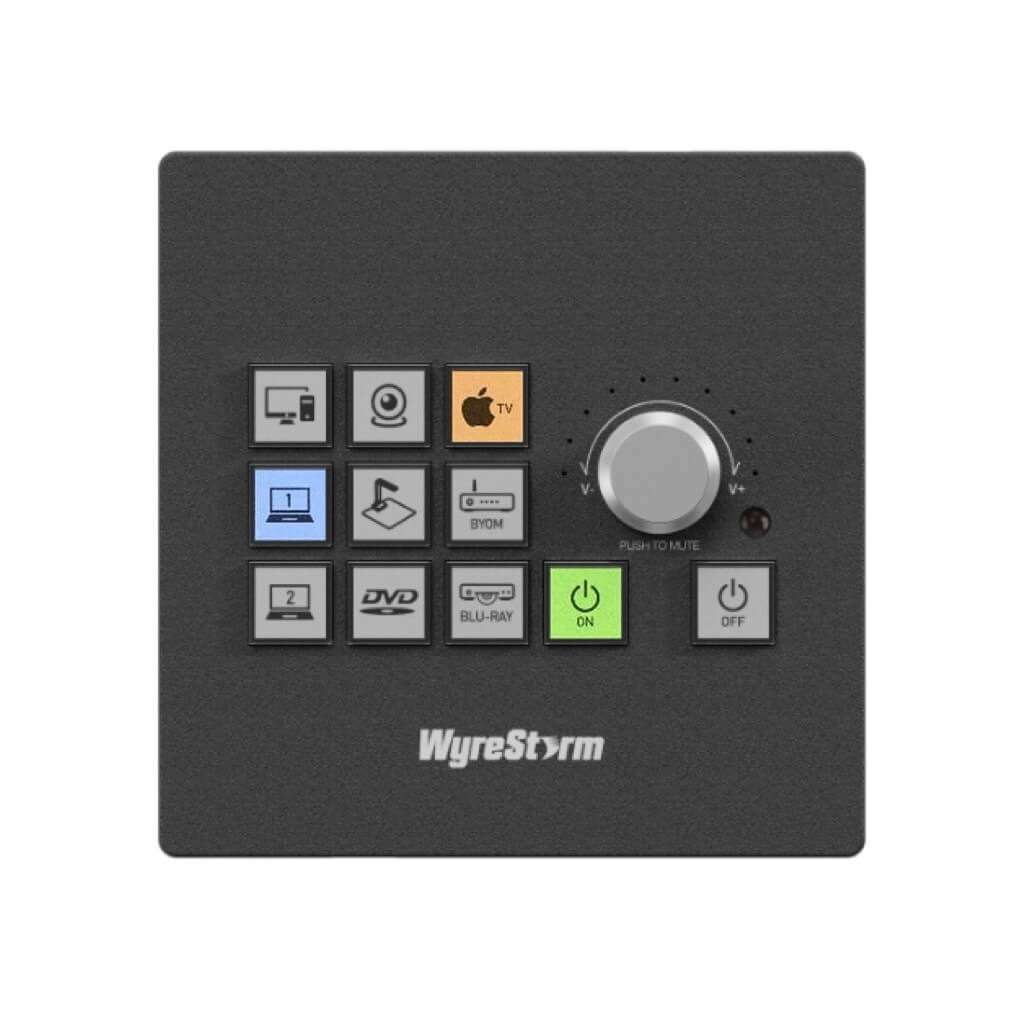 WyreStorm SYN-KEY12-US - Synergy 12-button Keypad Controller (US), black