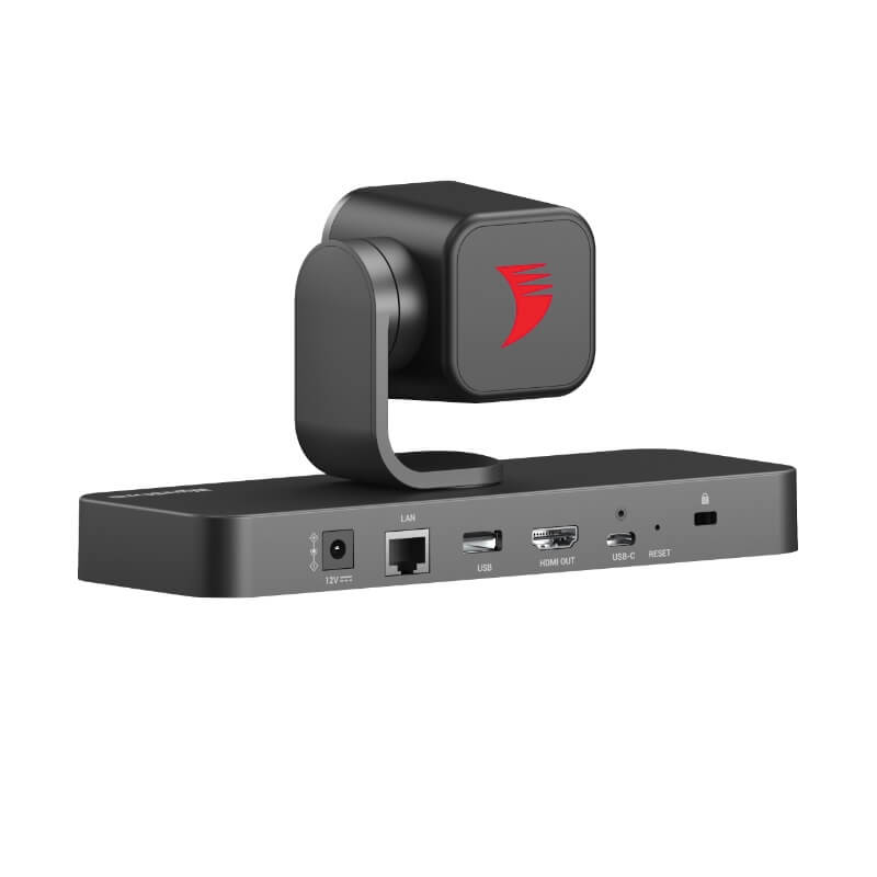 WyreStorm CAM-420-PTZ - 4K Dual-Lens PTZ Camera with AI Tracking, rear