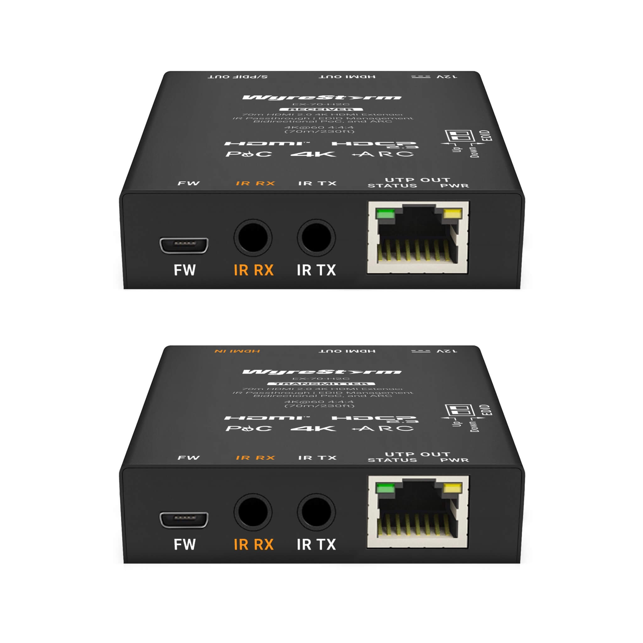 WyreStorm EX-70-H2C - HDMI 2.0 4K60 HDMI Extender Set, group