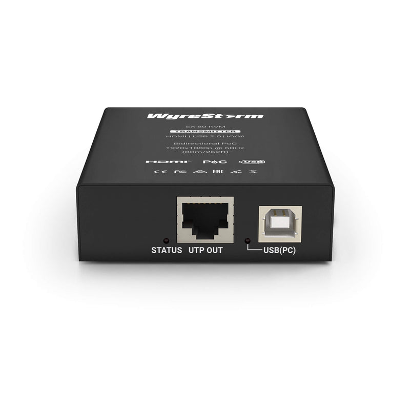 WyreStorm EX-80-KVM - HDMI and KVM UTP Extender Set, transmitter front