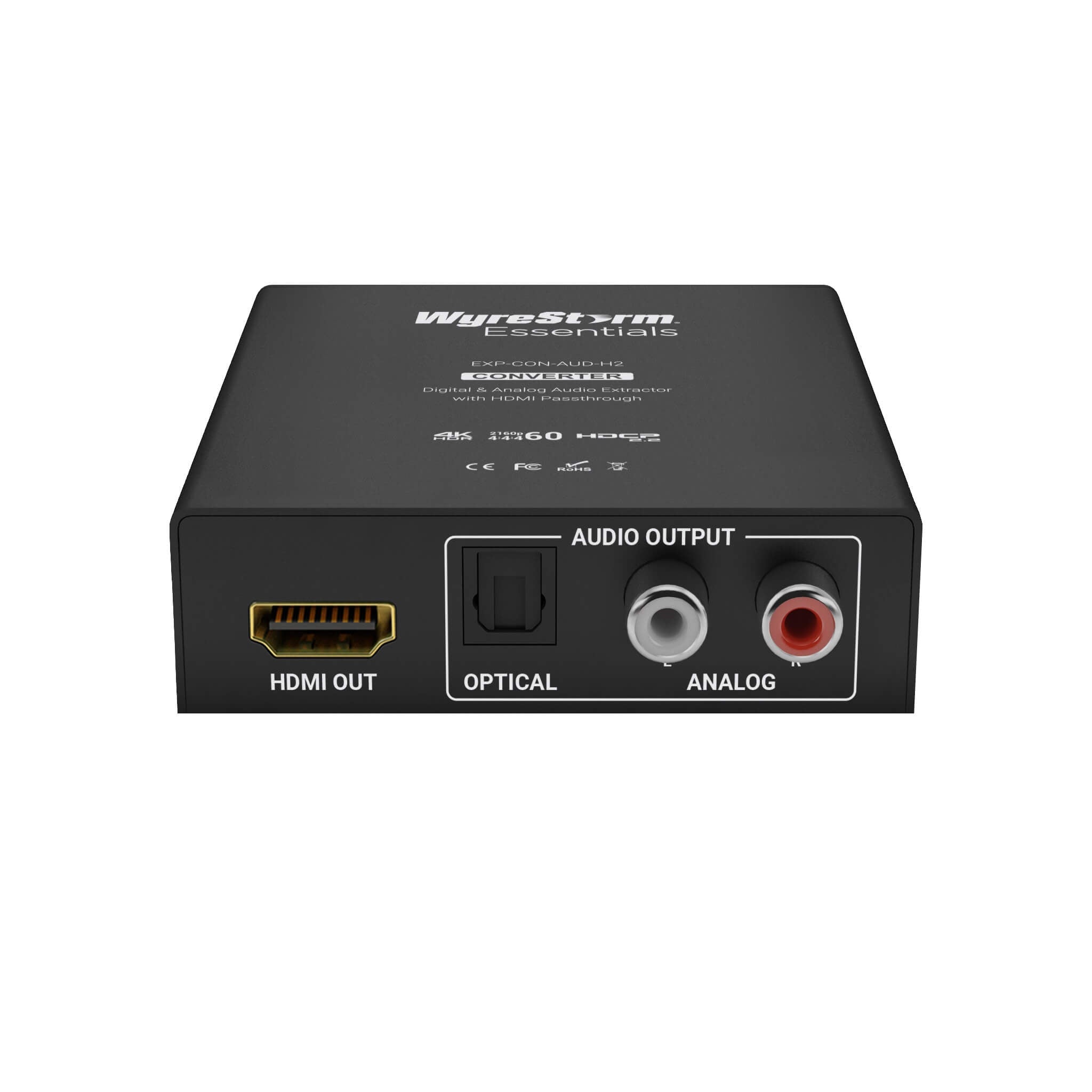 WyreStorm Essentials EXP-CON-AUD-H2 - HDMI Audio Extractor, front