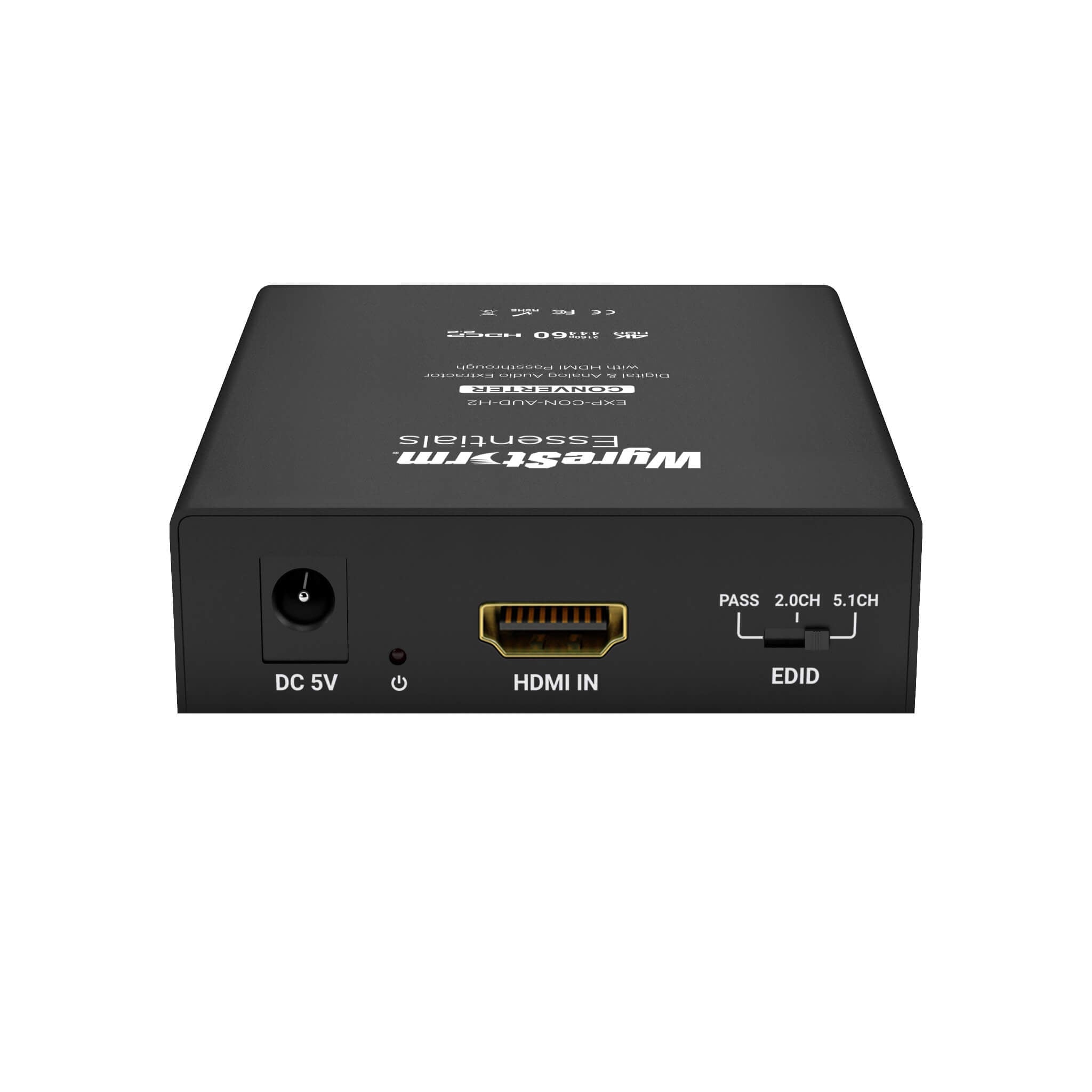 WyreStorm Essentials EXP-CON-AUD-H2 - HDMI Audio Extractor, rear