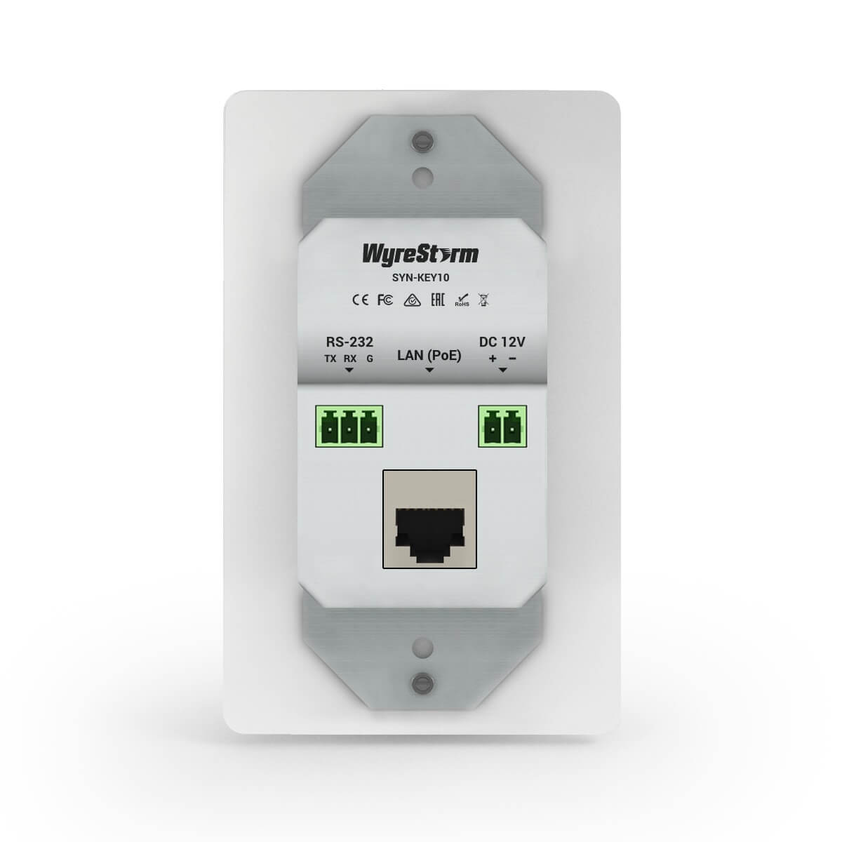 WyreStorm SYN-KEY10 - Synergy 10-button Keypad Controller (US), rear