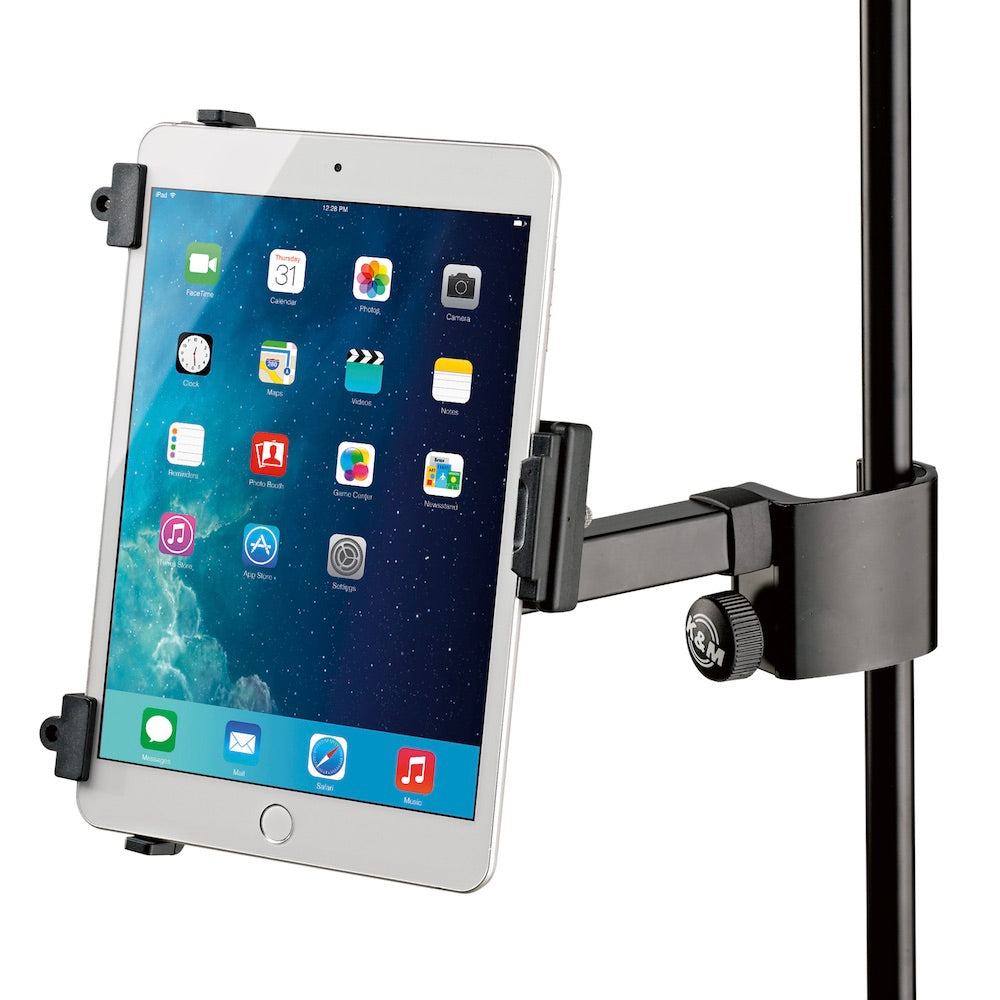 Konig & Meyer 19796 - Mini Universal Tablet Holder, Clamp On Mount, iPad vertical