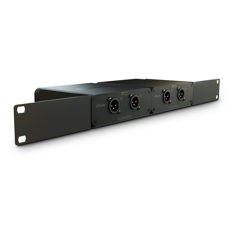 Allen & Heath DT02 - Dante Output Interface with 2 XLR Outputs, with optional rack mount kit