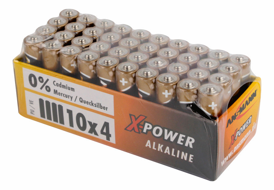Ansmann X-Power Premium Alkaline AAA, 40-package