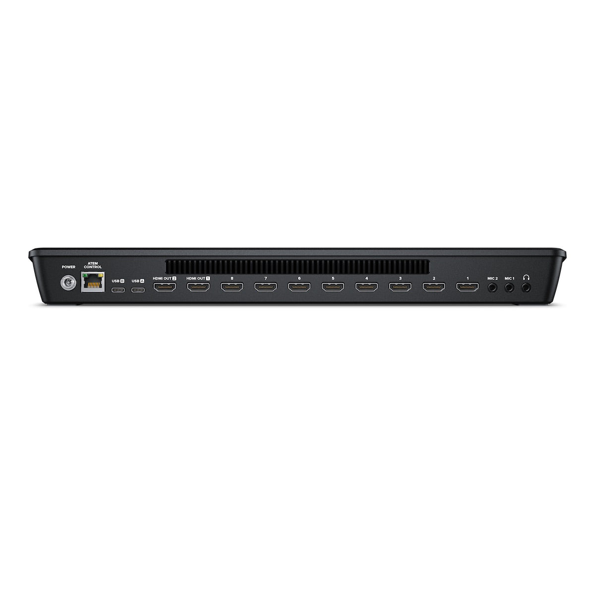 Blackmagic ATEM Mini Extreme ISO - 8-Channel HDMI Streaming Switcher, rear