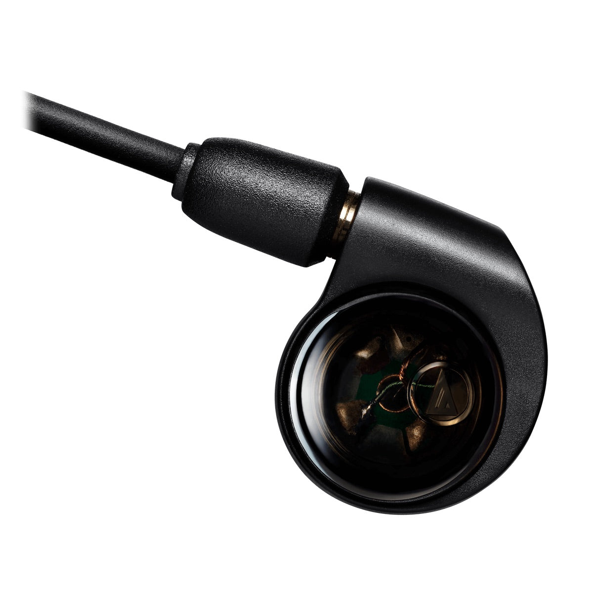 Audio-Technica ATH-E40 - Professional In-Ear Monitor Headphones, driver closeup