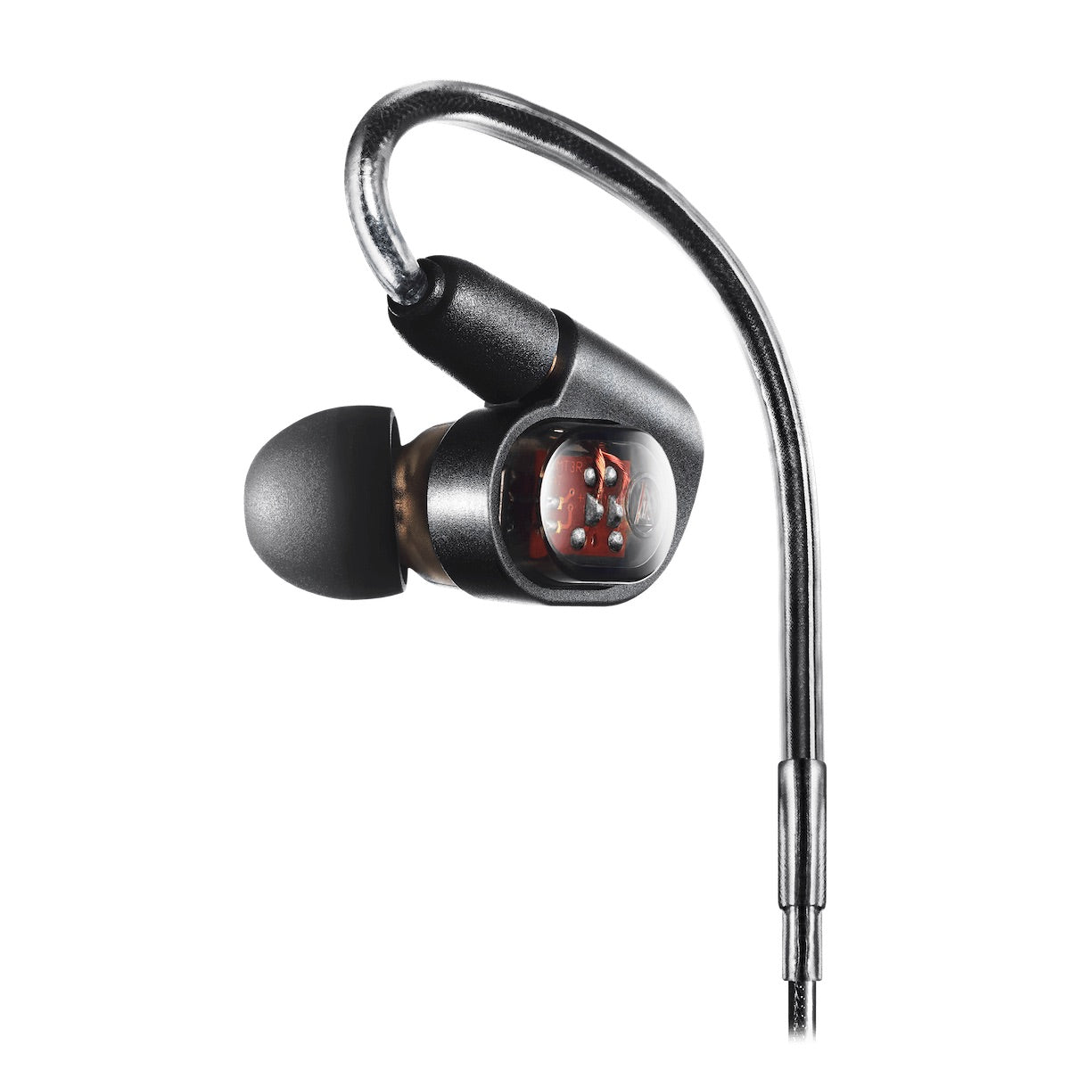 Audio-Technica ATH-E70 - Professional In-Ear Monitor Headphones, closeup