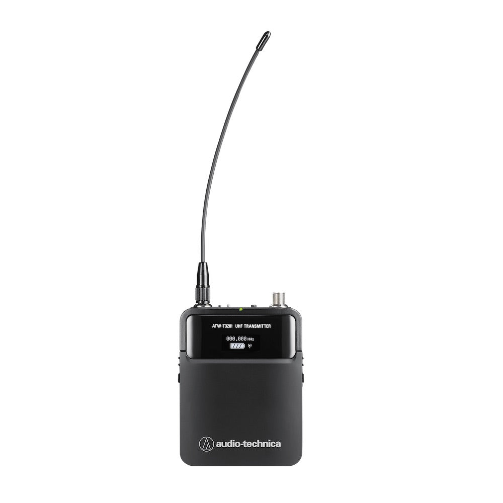 Audio-Technica ATW-3211/831 Wireless Lavalier Microphone System, transmitter