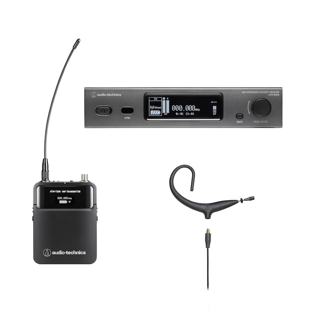 Audio-Technica ATW-3211/893x Wireless Headworn Microphone System