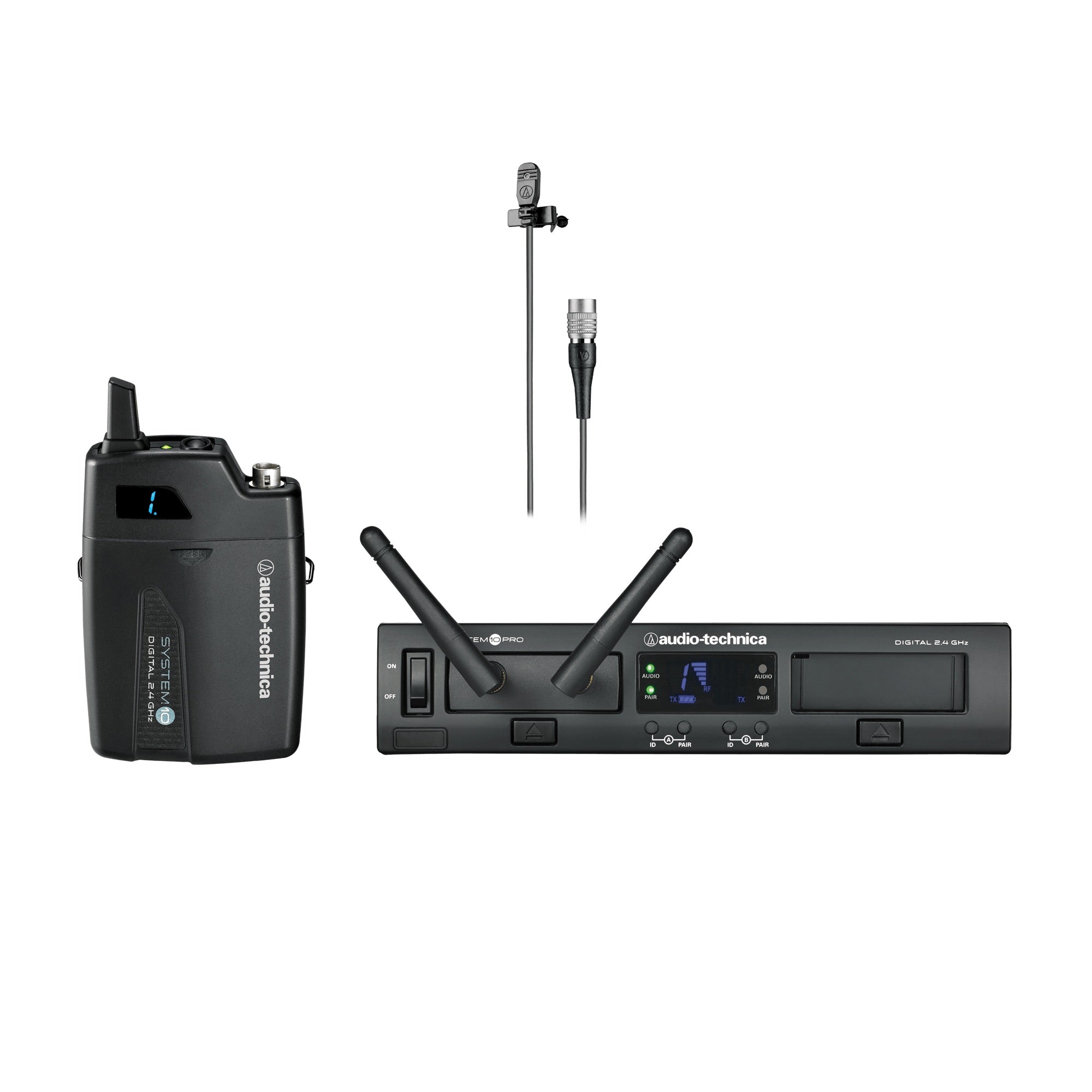 Audio-Technica ATW-1301/L System 10 PRO Digital Wireless Lavalier System