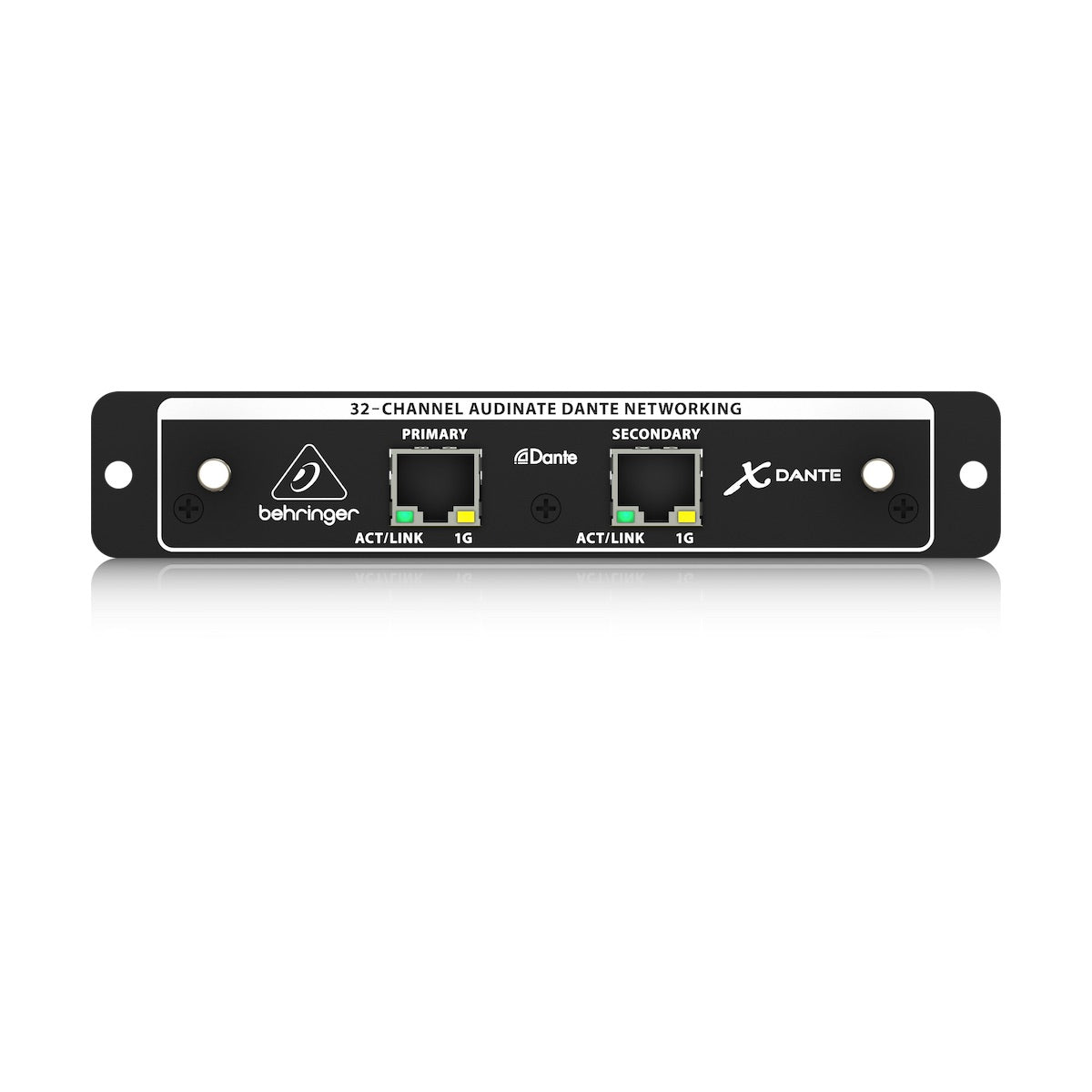 Behringer X-DANTE - High-Performance 32-Channel Audinate Dante Expansion Card for X32 front