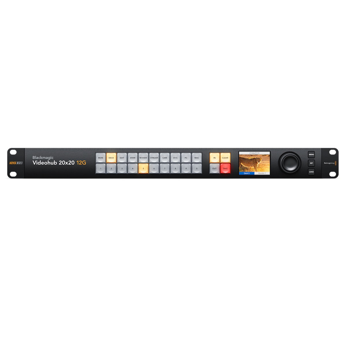 Blackmagic Design Videohub 20x20 12G - 12G-SDI Video Router
