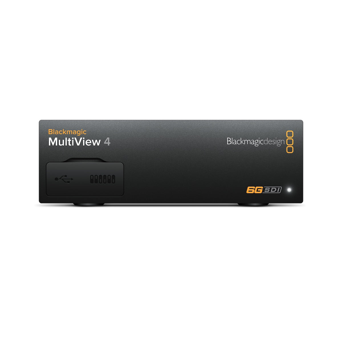 Blackmagic MultiView 4 - Ultra HD 4 Source Video Monitor, front