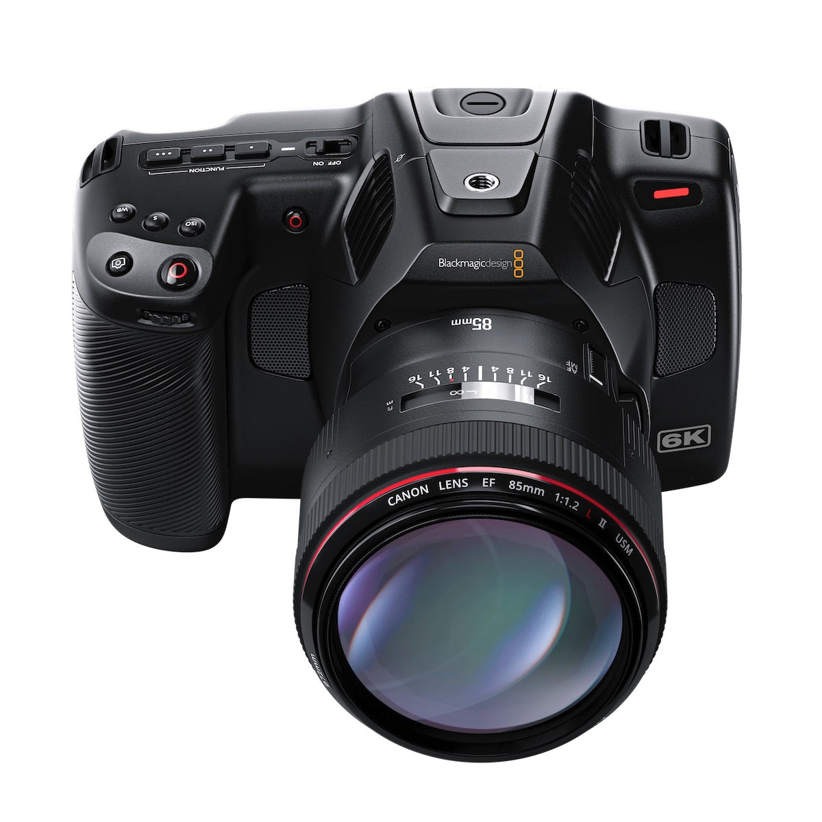 Blackmagic Pocket Cinema Camera 6K Pro with Super 35 HDR Sensor, top