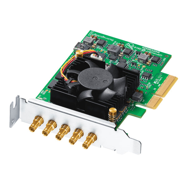 Blackmagic DeckLink Duo 2 Mini - Compact PCIe Capture and Playback Card