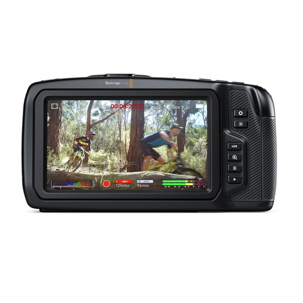 Blackmagic Pocket Cinema Camera 6K G2 with Super 35 HDR Sensor, display