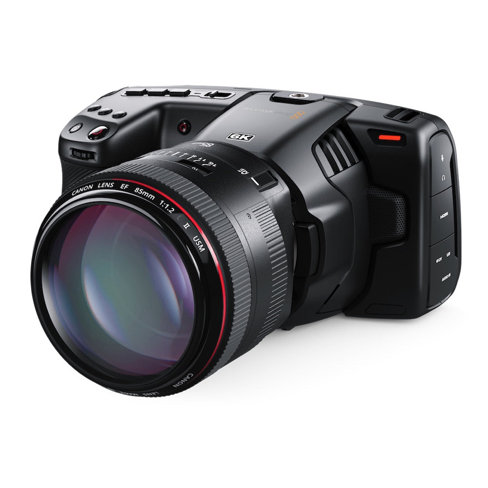 Blackmagic Pocket Cinema Camera 6K G2 with Super 35 HDR Sensor, lens not included
