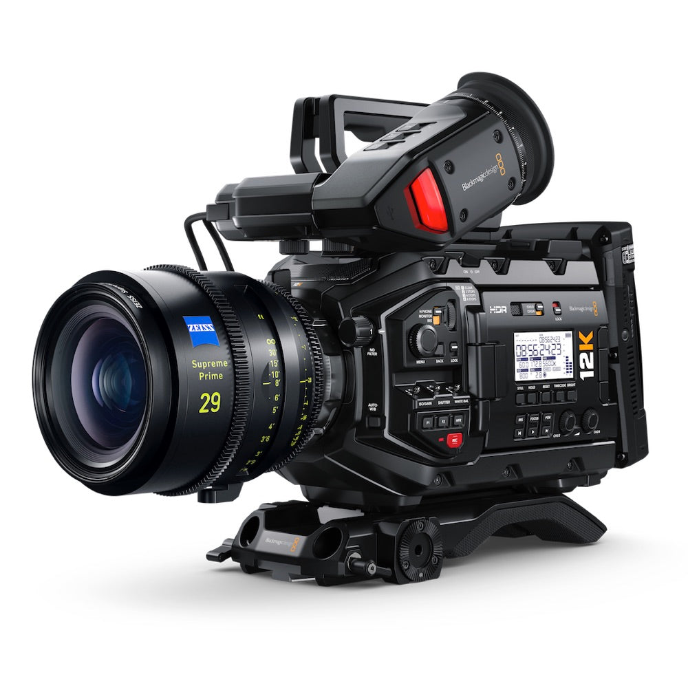 Blackmagic URSA Mini Pro 12K Digital Film Camera, optional equipment shown