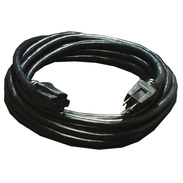 CBI Black Molded Extension Cord Heavy Duty Power Cable