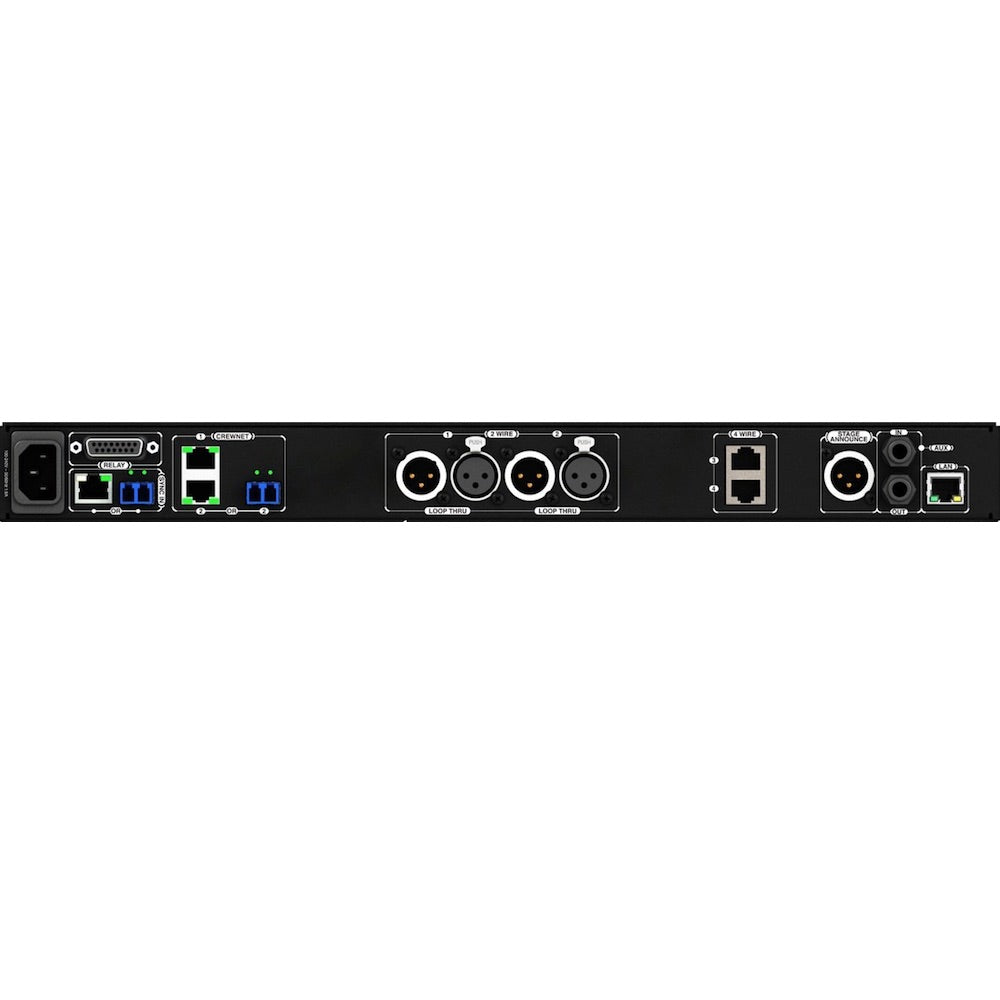 Pliant Technologies CrewCom 2+2 Control Unit, rear