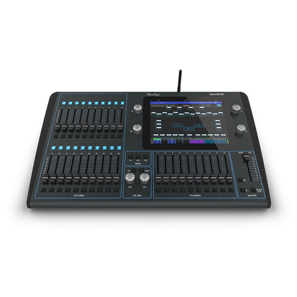 ChamSys QuickQ 20 - Lighting Control Console, front