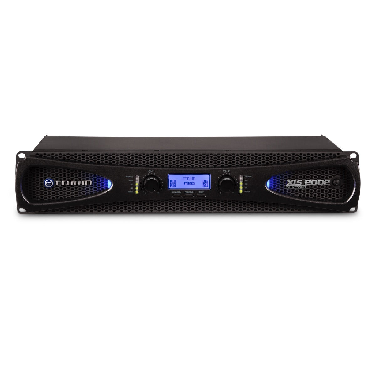 Crown XLS 2002 DriveCore 2 - Two-channel, 650W Power Amplifier, front