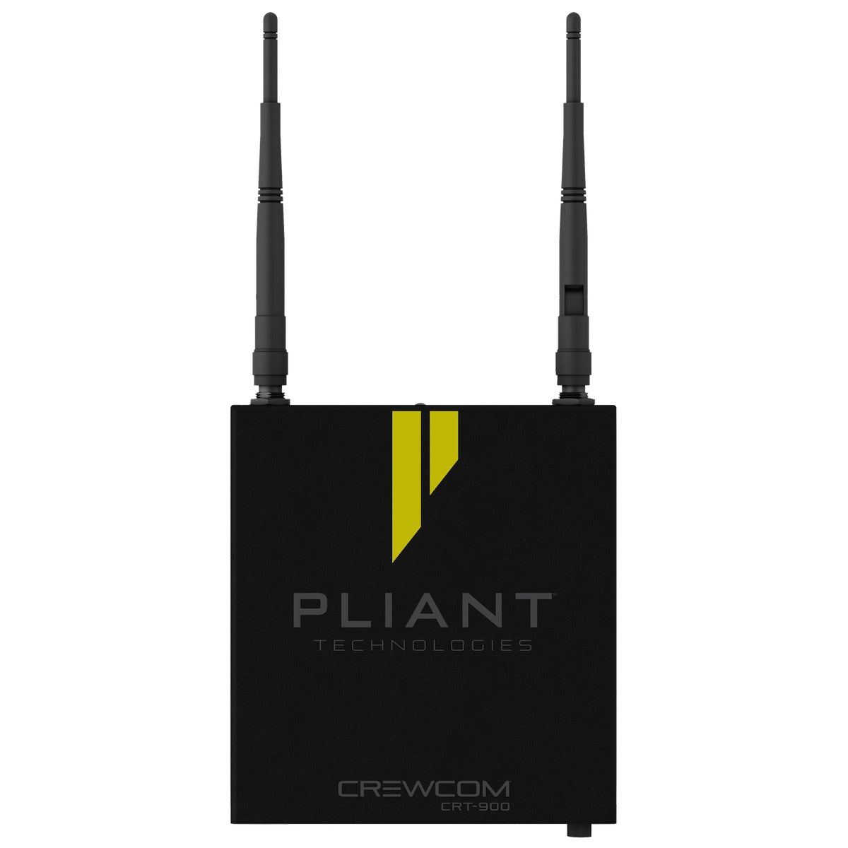 Pliant Technologies CrewCom 900MHz Radio Transceiver, front