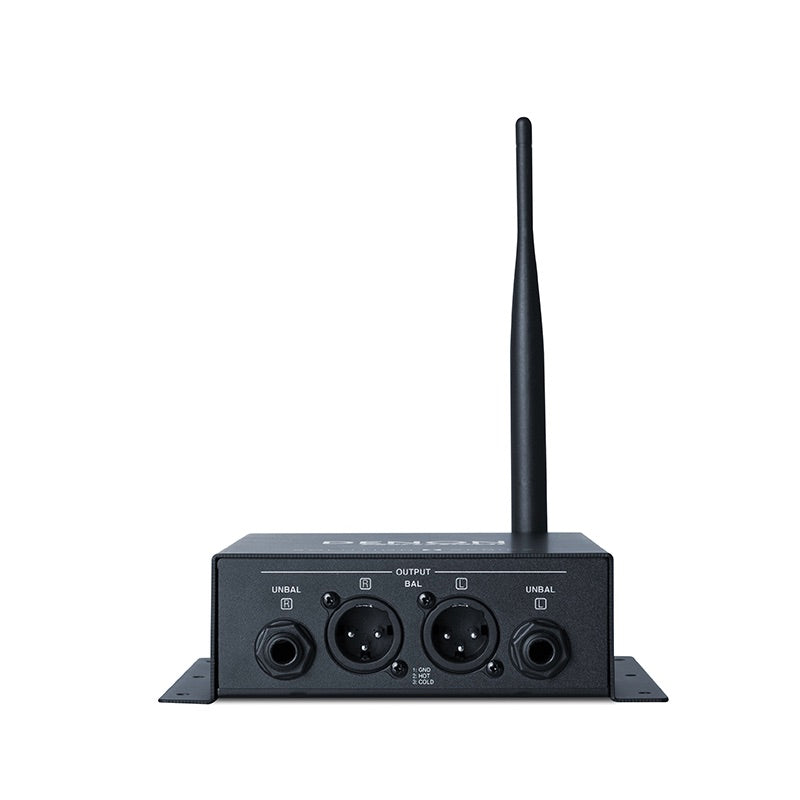 Denon DN-200BR Bluetooth Audio Receiver, rear